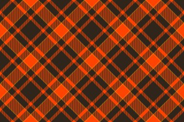Klasik sonbahar ekose desenli turuncu kahverengi. Zamansız tekstil tasarımı, arka planlar, giyim, el sanatları ve sıcak, samimi bir dokunuş için mükemmel..