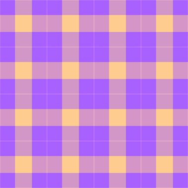 Eps desenleri kusursuz, branda kumaş desenli tartan. Köpek dişi ekose kumaş arka plan vektörü menekşe ve açık renk paleti.