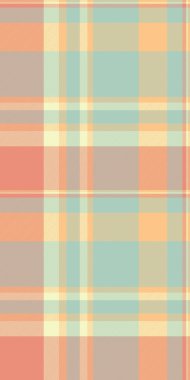 Yay vektör dokusu kontrolü, karnaval desenli ekosesiz. Işık ve kırmızı renk paletinde resim kumaşı tartan arkaplan tekstili.