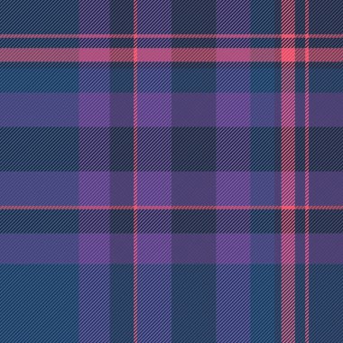 Mor ve mercan tonlarında klasik ekoseli desen. Tekstil tasarımı, arka plan ya da herhangi bir projeye klasik bir dokunuş eklemek için harika. Kusursuz, çok yönlü ve zamansız..