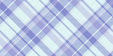 Reklam kumaşı deseni, sevgililer günü tartan ekose vektörü. Açık ve mavi renk paletinde tekstil arkaplanını kusursuz kontrol et.
