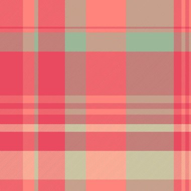 Pembe ve açık yeşil tonları içinde Retro stil ekoseli desen. Modern renk kıvrımlı klasik estetik. Özgeçmiş, tekstil veya yaratıcı projeler için ideal.