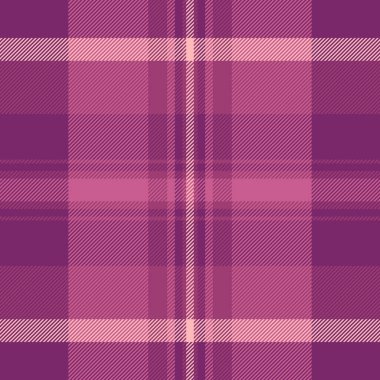 Zarif mor ve pembe ekose desenli. Tekstil tasarımı, moda veya web sitesi geçmişi için mükemmel. Bu kusursuz doku sofistike ve şık bir görsel cazibe sunuyor..