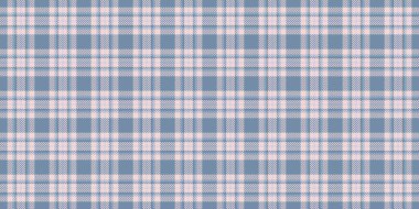 1940 'ların arkaplansız dokusu, derin vektör tartan kumaşı. Ekose tekstil desenini ışık ve cyan renk paletinde sırala.