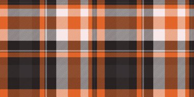 Canlı turuncu ve siyah ekose desenli. Sonbahar tasarımları, sonbahar modası, Cadılar Bayramı projeleri ya da görsel efektlerinize biraz kırsal cazibe katmak için mükemmel..
