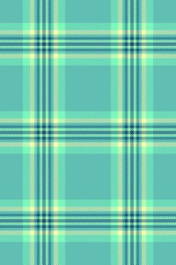 İrlanda tekstil arka planı pürüzsüz, düzenlenebilir kumaş kumaş tartan. Deri ve nane rengi palette iyi ekose desen kontrol vektörü.
