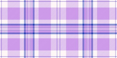 Zarif leylak ve beyaz ekose desenli. Tekstil tasarımı, moda, web siteleri ve kırtasiye malzemeleri için mükemmel. Bu pürüzsüz doku yumuşak, sofistike bir estetik, sembolik bir sakinlik ve stil sunar..