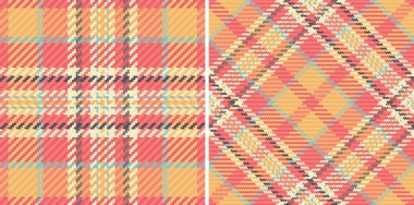 İki canlı, pastel ekose desenler tekstil tasarımı, moda veya web sitesi geçmişi için mükemmel. Bu pürüzsüz dokular, sıcaklığı ve rahatlığı çağrıştıran klasik ama modern bir his sunuyor..