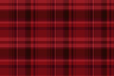 Kırmızı ekose desenli arka plan. Şenlikli ve klasik, Noel tasarımları, tekstil veya şık arka planlar için mükemmel. Sıcak, rahat ve uyumlu..