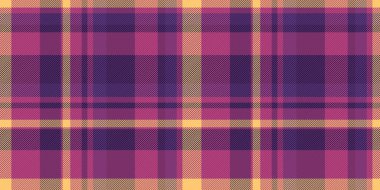 Canlı mor ve altın ekose desenli. Tekstil tasarımı, moda, sonbahar teması ve web sitesi geçmişi için mükemmel.