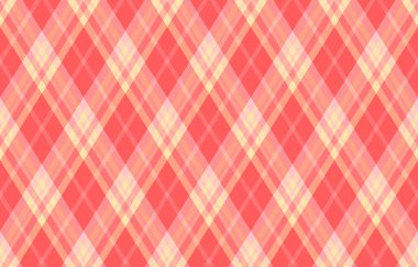 Argyle geometrik eşkenar dörtgenin kusursuz deseni. Harlequin duvar kağıdı tasarımını kontrol et. Web geçmişi için klasik elmas şekilli tekstil malzemesi, baskı kumaşı, kazak, ambalaj kağıdı, hediye kartı, davetiye.