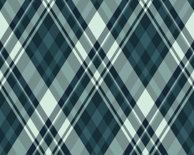 Argyle geometrik eşkenar dörtgenin kusursuz deseni. Harlequin duvar kağıdı tasarımını kontrol et. Web geçmişi için klasik elmas şekilli tekstil malzemesi, baskı kumaşı, kazak, ambalaj kağıdı, hediye kartı, davetiye.