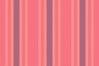 Tercih dikey, dikey, arka planda güzel kumaş dokusu. Valentine tekstil çizgileri kırmızı ve turuncu renk paleti ile.