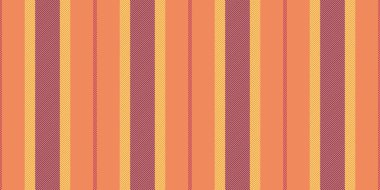 Karmaşık desen arkaplanı, tekstil vektör çizgilerini seçin. Konforlu kumaş dikey şeritli turuncu ve gurur rengi paleti.