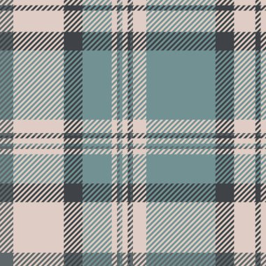 Zarif sessiz deniz mavisi ve bej rengi ekose desenli. İnce doku ve sakinleştirici renk paleti tekstil tasarımı, web sitesi arkaplanı veya kırtasiye için mükemmel.