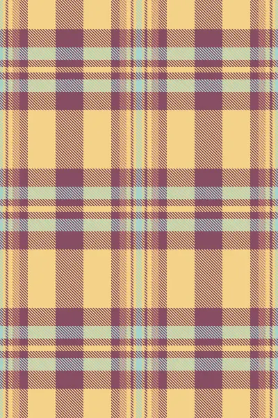 Yırtık desenli ekose kumaş, 60 'lar kusursuz deseni kontrol ediyor. Kehribar ve pembe renk paletinde arka plan tartan tekstilini gevşetin.