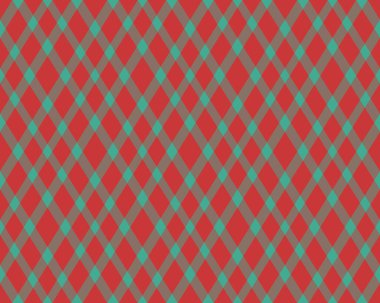 Argyle geometrik eşkenar dörtgenin kusursuz deseni. Harlequin duvar kağıdı tasarımını kontrol et. Web geçmişi için klasik elmas şekilli tekstil malzemesi, baskı kumaşı, kazak, ambalaj kağıdı, hediye kartı, davetiye.