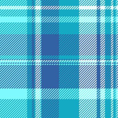 Canlı deniz mavisi ve mavi ekose desenli. Tekstil tasarımı, moda veya web sitesi geçmişi için mükemmel.