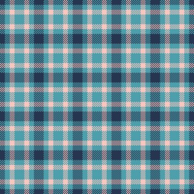 Pikselleştirilmiş ekoseli desen, havalı tonlarda. Klasik estetiği çağrıştıran kusursuz bir tartan tasarımı. Arkaplan, tekstil ya da retrotemalı grafikler için harika.