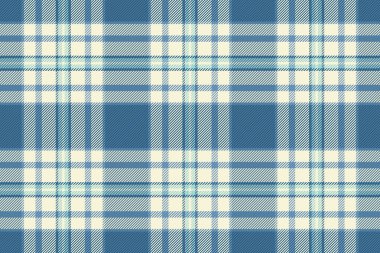Klasik mavi ve kremalı ekose desenli. Tekstil tasarımı, moda, ev dekorasyonu ya da web sitesi geçmişi için mükemmel. İnce doku ve tekrarlayan tasarım karmaşık ama çok yönlü bir resim oluşturur.