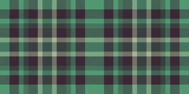 Kusursuz yeşil ve koyu ekose desenli. Tekstil tasarımı, web sitesi geçmişi veya el işi projeleri için mükemmel.