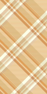 Japon tartan dokusu pürüzsüz, arka planda küçük tekstil deseni. Kompozisyon vektör kumaş ekosesini turuncu ve açık renk paletinde kontrol et.