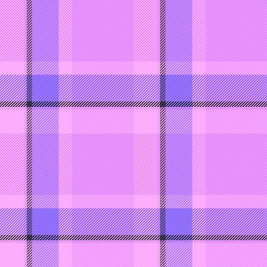İnce pastel mor ve pembe ekose desenli. Tekstil tasarımı, web sitesi geçmişi veya moda projeleri için mükemmel.