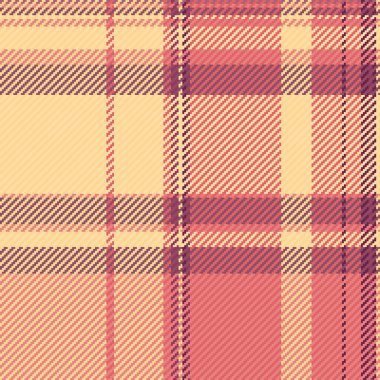 Zarif pastel ekose desenli. Yumuşak şeftali ve gül tonları, tekstil tasarımları, giyim ve web siteleri için ideal yumuşak ve sofistike bir doku oluşturur..