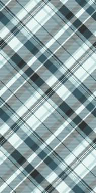 Zarif çapraz ekose desenli serin deniz mavisi, gri ve beyaz. Tekstil tasarımı, web sitesi geçmişi ya da moda projeleri için mükemmel. İnce doku görsel ilgi ekliyor.