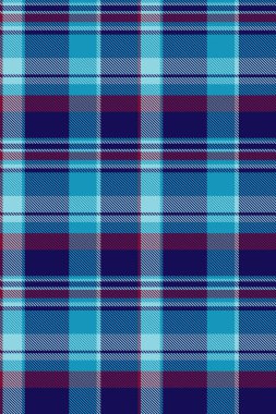 Canlı deniz mavisi ve ekose desenli. Tekstil tasarımı, giysi, duvar kağıdı ya da web sitesi geçmişi için mükemmel..