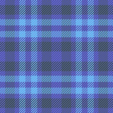 Entellektüel mavi ve gri ekose desenli büyüleyici, kusursuz bir desen. Tekstil projeleri, web sitesi arkaplanı ya da herhangi bir tasarıma klasik tarz eklemek için mükemmel.