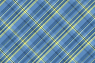 Zarif çapraz ekose desenli yumuşak mavi ve soluk sarı. Tekstil tasarımı, web sitesi geçmişi ya da kırtasiye için mükemmel.