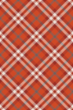 Çarşaf desenli tartan kumaş, kadın desenli ekose kumaş. Podyum desenli arka plan kırmızı ve beyaz renk paletinde pürüzsüz.