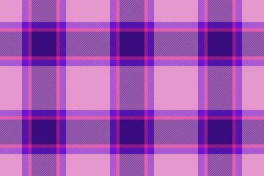 Canlı pembe ve mor ekose desenli. Tekstil tasarımı, moda veya web sitesi geçmişi için ideal. Bu neşeli, dokulu görüntü sıcaklığı ve tarzı çağrıştırıyor..