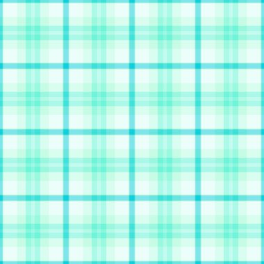 Koleksiyon kumaş kalıplarını kontrol et, mutfak örtüsü arkaplanı pürüzsüz. Mavi ve açık renk paletinde kavramsal tekstil desenli ekose vektör.