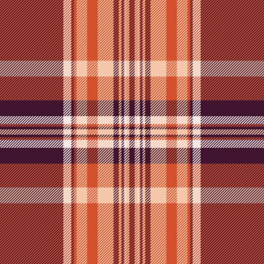 Zengin terracotta, yanmış turuncu ve koyu bordo desenli ılık sonbahar ekose desenli. Sonbahar modası, ev dekorasyonu ya da tekstil tasarımları için mükemmel. Sıcaklık, konfor ve kırsal cazibeyi çağrıştırıyor..