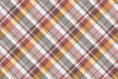 Sıcak ve sessiz toprak tonlarıyla klasik ekose desenli. Sonbahar, kış, moda, tekstil ve geleneksel temalarla ilgili tasarımlar için çok yönlü bir arka plan.