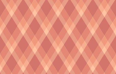 Argyle geometrik eşkenar dörtgenin kusursuz deseni. Harlequin duvar kağıdı tasarımını kontrol et. Web geçmişi için klasik elmas şekilli tekstil malzemesi, baskı kumaşı, kazak, ambalaj kağıdı, hediye kartı, davetiye.