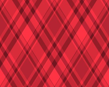 Argyle geometrik eşkenar dörtgenin kusursuz deseni. Harlequin duvar kağıdı tasarımını kontrol et. Web geçmişi için klasik elmas şekilli tekstil malzemesi, baskı kumaşı, kazak, ambalaj kağıdı, hediye kartı, davetiye.