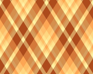 Argyle geometrik eşkenar dörtgenin kusursuz deseni. Harlequin duvar kağıdı tasarımını kontrol et. Web geçmişi için klasik elmas şekilli tekstil malzemesi, baskı kumaşı, kazak, ambalaj kağıdı, hediye kartı, davetiye.
