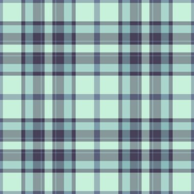 Dekorasyonsuz şablon, bebek dokusu kumaş tartan. Pastel ve açık renk paletinde uluslararası tekstil vektör ekoseli arkaplan.