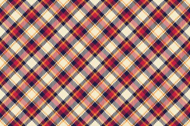 Canlı sonbahar ekose desenli. Tekstil tasarımı, sonbahar modası, ev dekorasyonu ya da web sitesi geçmişi için mükemmel. Bu kusursuz doku sıcak, davetkar bir his sunuyor, rahatlığı ve geleneği sembolize ediyor..