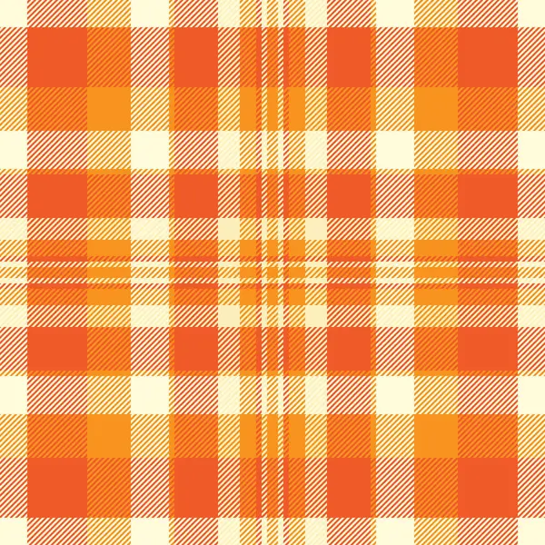 Canlı turuncu ve kremalı ekose desenli. Sonbahar tasarımları, tekstil projeleri ya da markanıza biraz sıcaklık katmak için mükemmel..