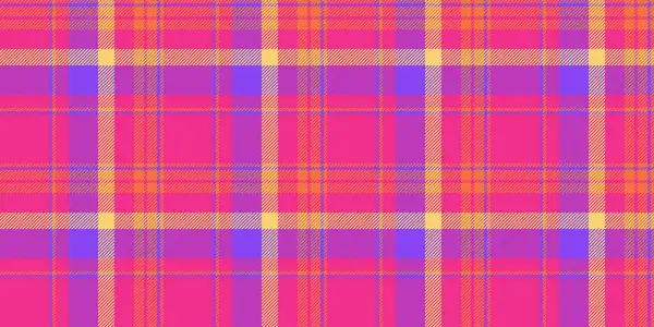 Canlı pembe, turuncu ve mor ekose desenli. Tekstil tasarımları, moda, web siteleri ya da neşeli bir geçmiş için mükemmel..