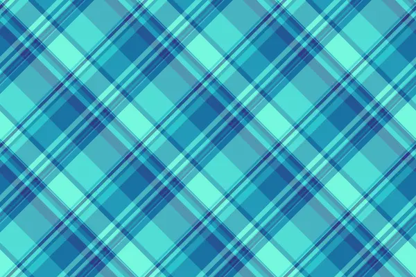 Özelleştirilmiş kumaş kumaş deseni, dağınık, pürüzsüz arka plan ekoseli. Cyan ve gök mavisi renk paletinde klas tartan dokusu kontrol vektörü.