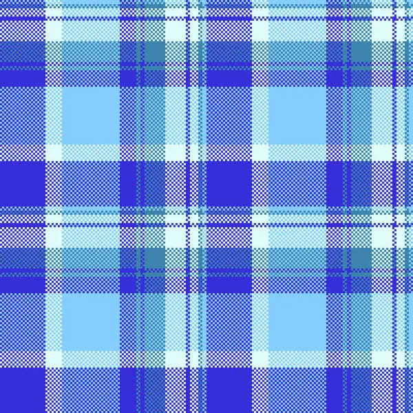 Canlı mavi ekose desenli. Tekstil tasarımları, web sitesi geçmişi veya moda projeleri için mükemmel.