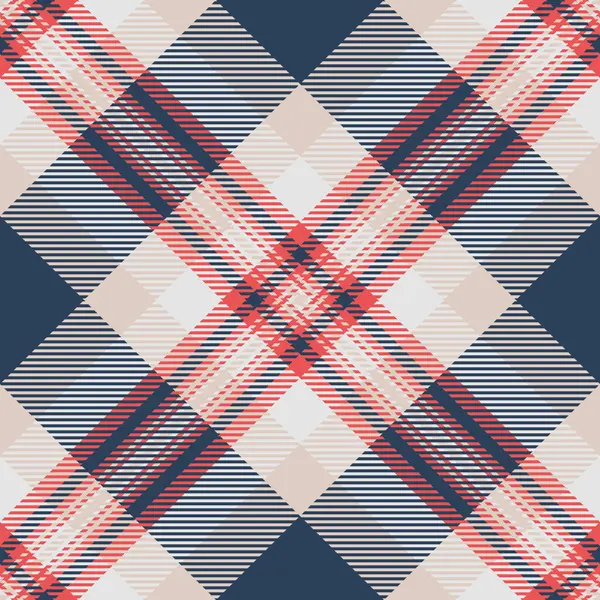 Zarif mercan, donanma ve bej desenli ekose. Kusursuz tekstil tasarımı moda, ev dekorasyonu veya web geçmişi için idealdir. Bu canlı ama sofistike doku sıcaklığı ve tarzı çağrıştırıyor..