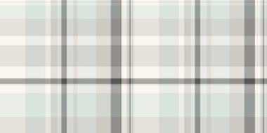 Güzel desenli arka plan dokusu, dış görünüşü tekstil dikişsiz. Yatak odası ekose kumaşı beyaz ve gri renk paleti.