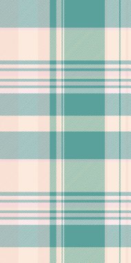 Canlı ekose arka plan tekstil, yatay kumaş tartan kontrolü. Öğrenci mavisi ve papaya renkleri paletinde ulusal desensiz vektör dokusu.