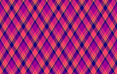 Kalın pembe, mor ve altın renkli köşegen desenler. Tekstil tasarımları, web sitesi geçmişi ya da moda projeleri için mükemmel. Bu geometrik tekstil enerjiyi ve stili çağrıştırıyor.